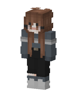 Brown Player Girl Minecraft skin