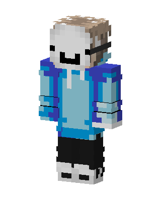 Sans Minecraft skin