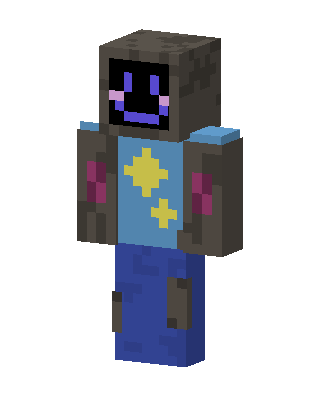 Blue Mob Boy Minecraft skin