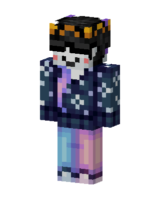 Pastel Galaxy Jacket skin, 3D preview