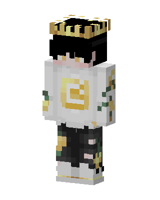 Golden Crown Boy Minecraft skin