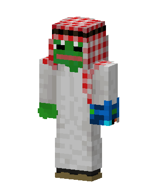 Pepe The Frog Minecraft skin