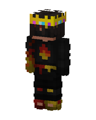 Ember King skin, 3D preview