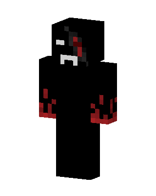 Black Hero Boy skin, 3D preview