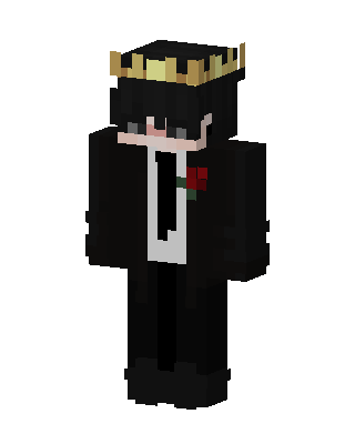 Crowned Gentleman skin, 3D preview