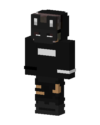 Shadow Hoodie skin, 3D preview