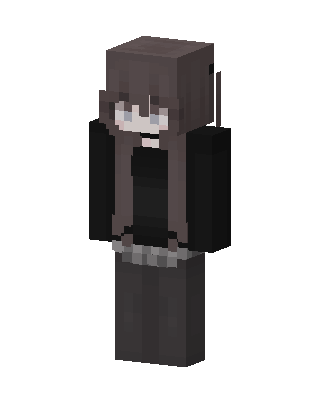 Shadow Girl Minecraft skin