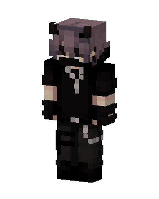 Black Fighter Boy skin, 3D preview