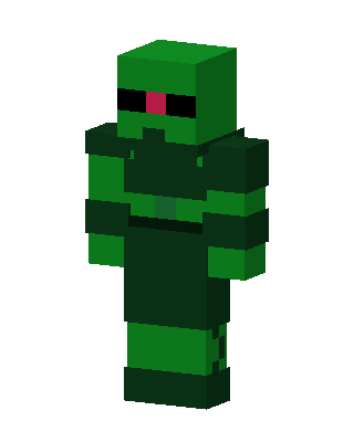 Green Villain Boy Minecraft skin