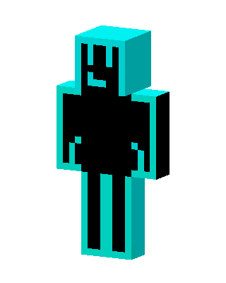 Neon Outline skin, 3D preview