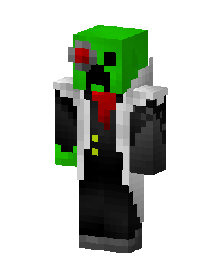 Creeper Scientist Minecraft skin