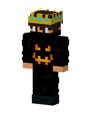 Black King skin, 3D preview