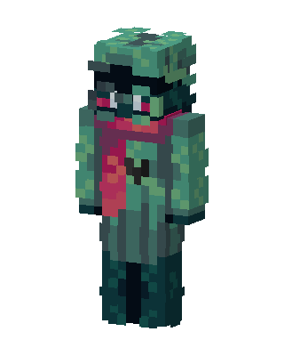 Mossy Scarf Goblin skin, 3D preview