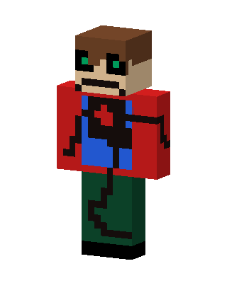Symbiote Spider-Man skin, 3D preview
