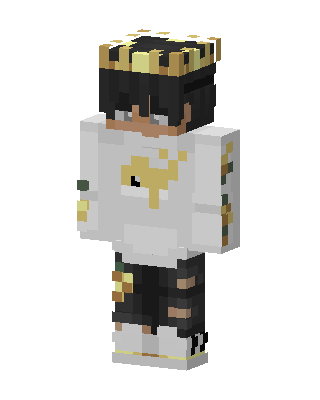 Golden Crown Streetwear skin, 3D preview