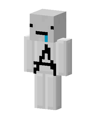 White Skeleton skin, 3D preview