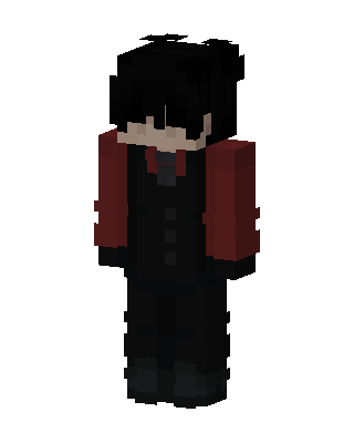 Black Villain Boy Minecraft skin
