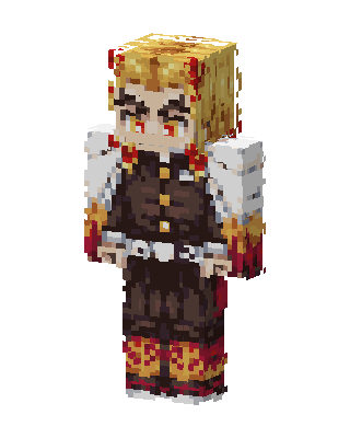 Brown Hero Girl Minecraft Christmas skin