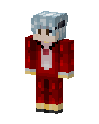 Red Suit Boy skin, 3D preview