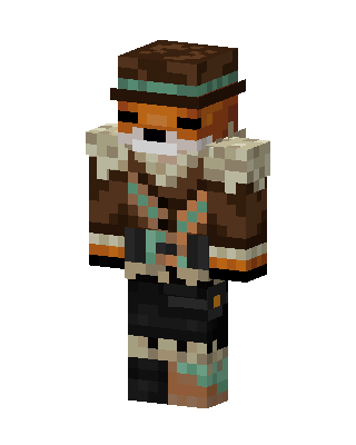 Fox Explorer skin, 3D preview