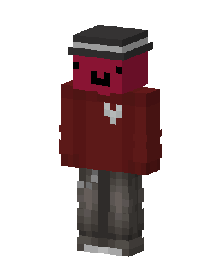 Crimson Blob Minecraft skin