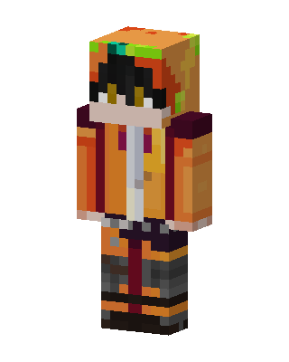 Autumn Rogue skin, 3D preview