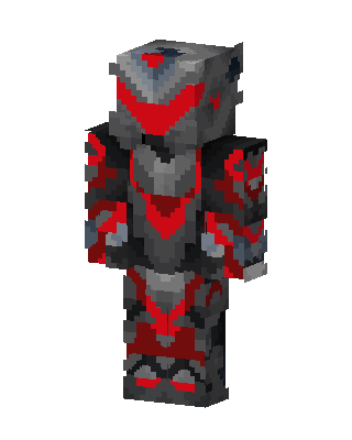 Crimson Armor skin, 3D preview
