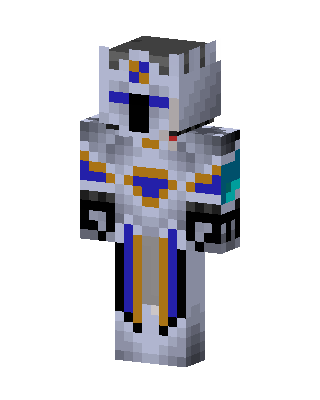 Royal Silver Knight Minecraft skin