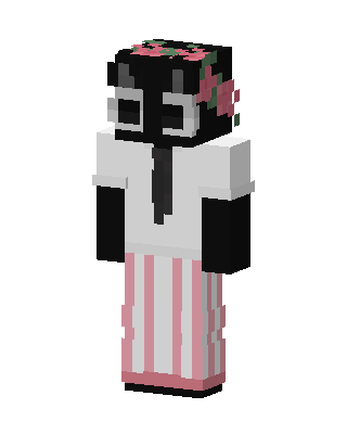 White Student Girl Minecraft skin