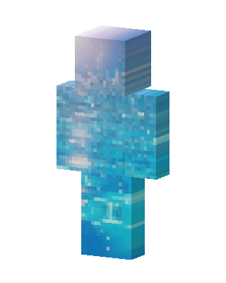 Ocean Spirit skin, 3D preview