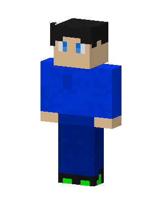 Blue Player Boy Minecraft blue skin