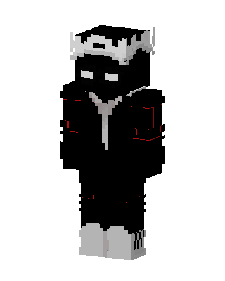 Black King skin, 3D preview