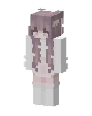Pastel Bunny Girl Minecraft cute skin
