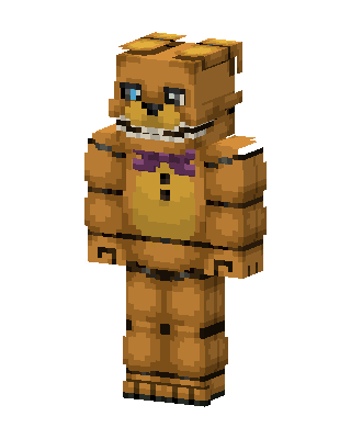 Fredbear skin, 3D preview