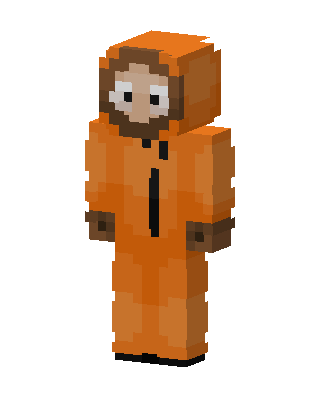 Kenny McCormick skin, 3D preview