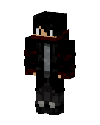 Crimson Hooded Rogue skin, 3D preview