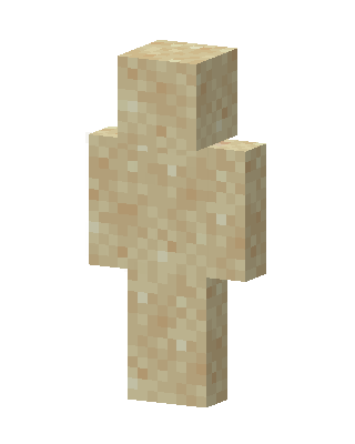 Sand Block skin, 3D preview
