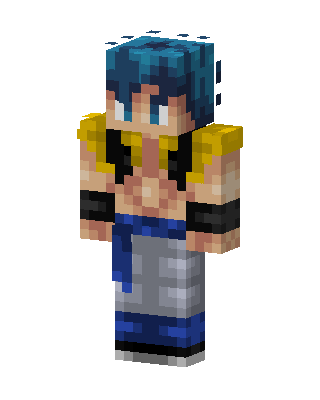 Blue Hero Boy Minecraft skin