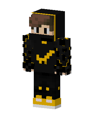 Golden Shadow Hoodie Minecraft skin