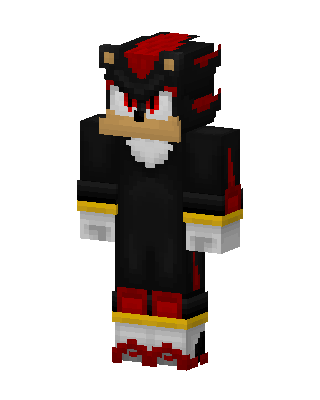 Black Villain skin, 3D preview