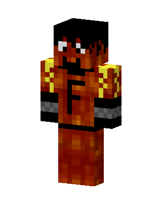 Lava Fighter Minecraft skin