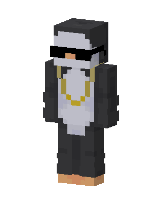 Cool Penguin skin, 3D preview