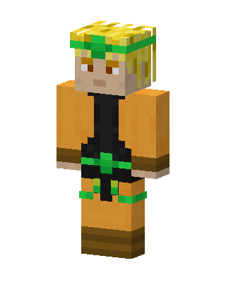 Dio Brando skin, 3D preview