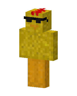 Cool Chicken skin, 3D preview