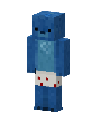 Blue Mob Boy Minecraft skin