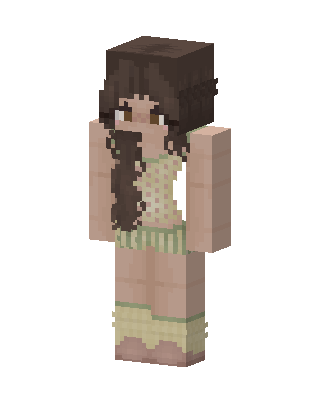 Woodland Sprite skin, 3D preview