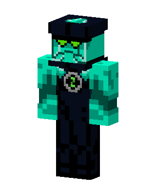 Ben 10 Alien skin, 3D preview