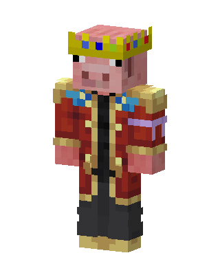 Red King skin, 3D preview