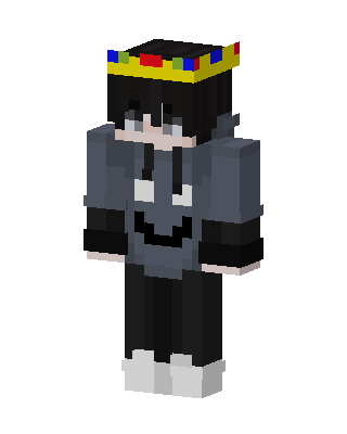 Black King skin, 3D preview