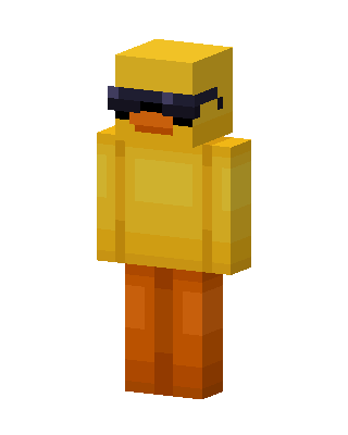 Gold Player Boy skin, 3D preview